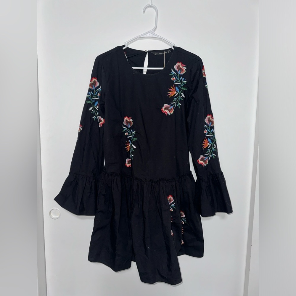 Zara black dress